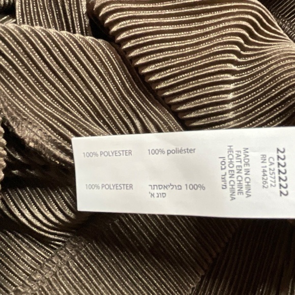 BLACK TAPE Wide Leg Micro Pleat Pants Large - Picture 10 of 11